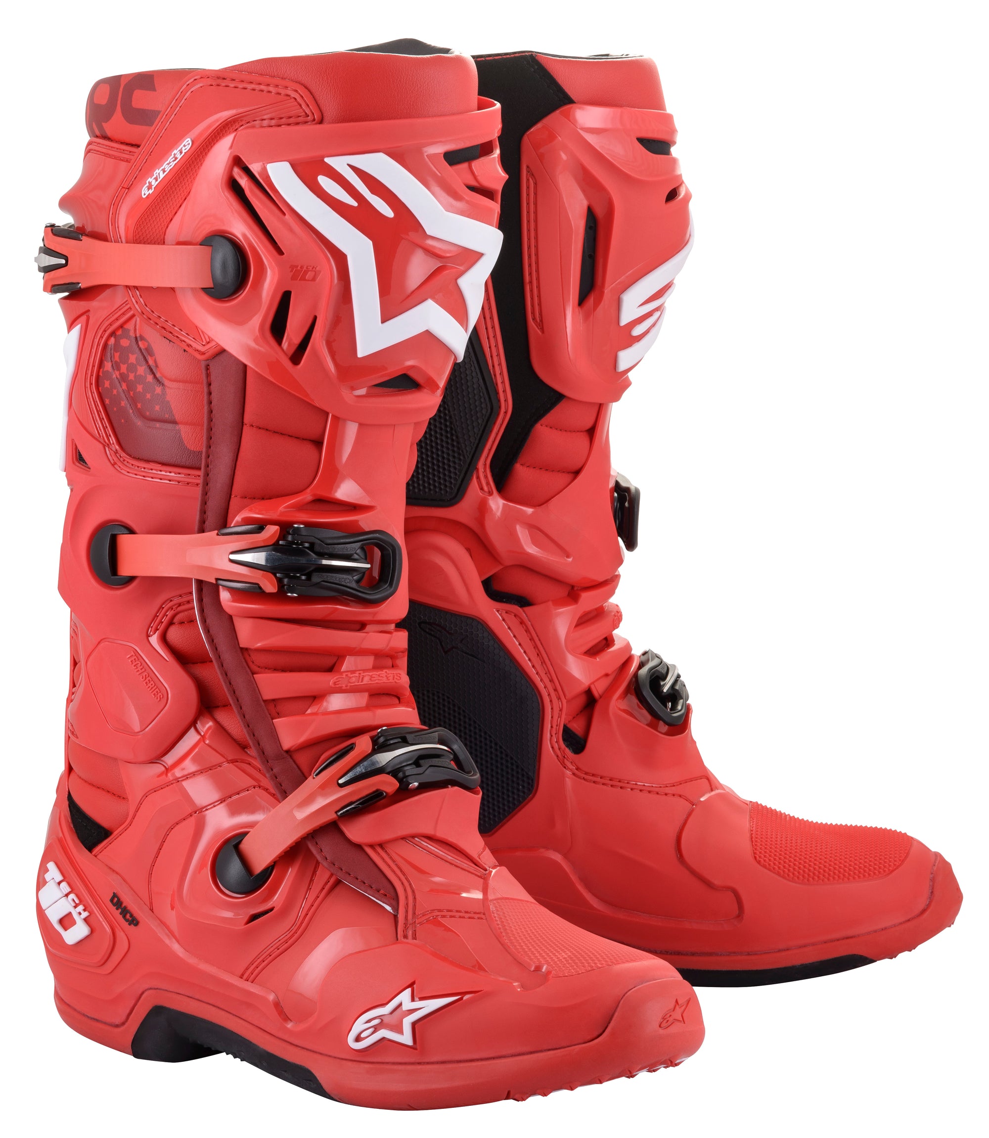Tech 10 Boots Red Sz 08