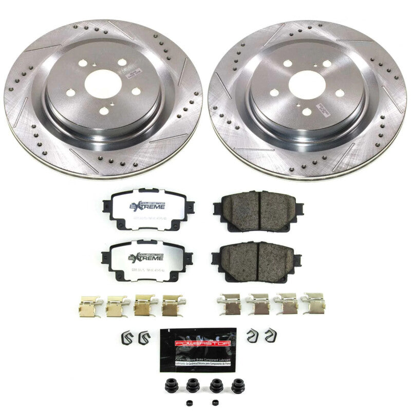 Power Stop 20-22 Toyota Highlander Rear Z36 Truck &amp; Tow Brake Kit