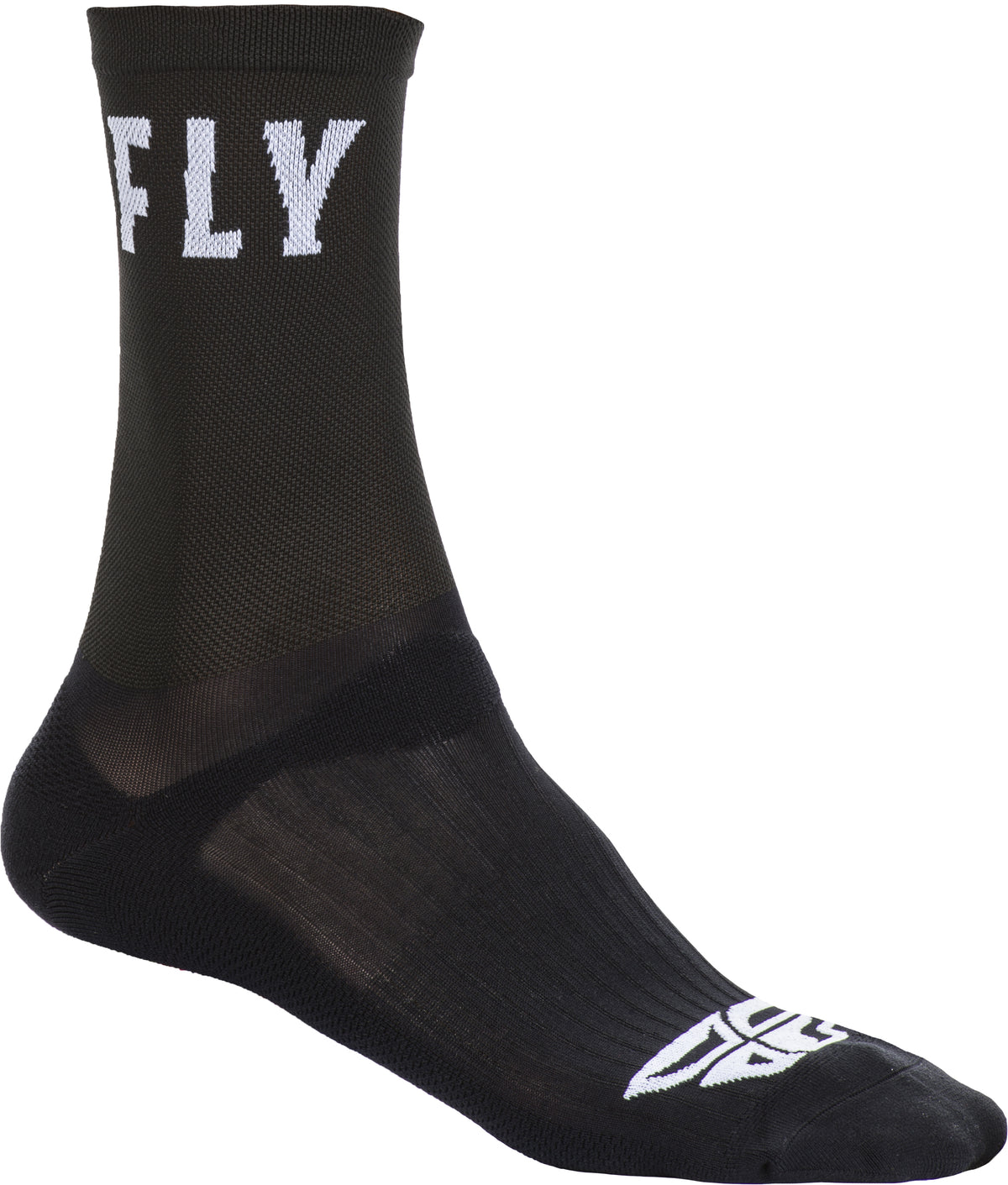 Fly Crew Socks Black Lg/Xl