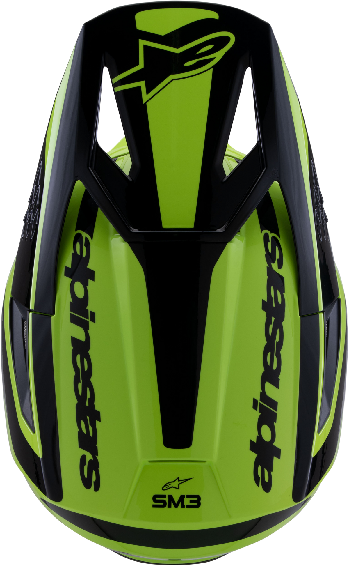 Sm3 Heat Helmet Yellow Fluo/Black Glossy Xl