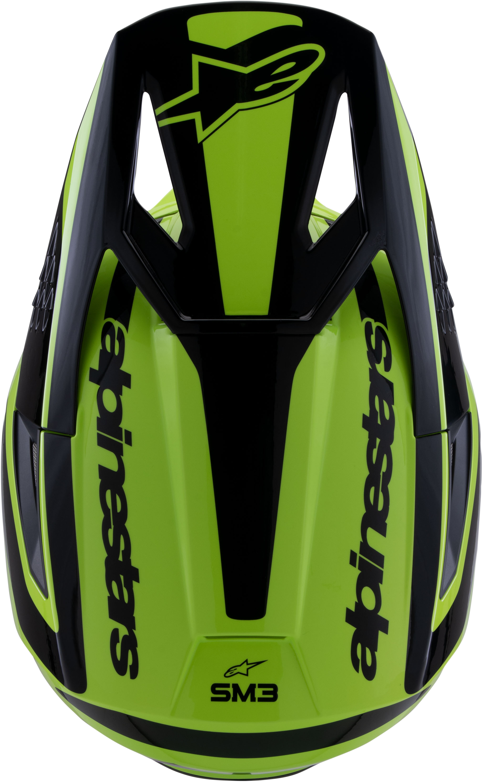 Sm3 Heat Helmet Yellow Fluo/Black Glossy 2x