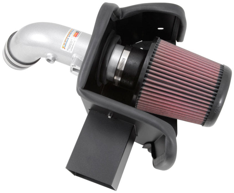 K&amp;N 69 Series Typhoon Performance Intake Kit - Silver for 13-14 Nissan Altima 2.5L L4
