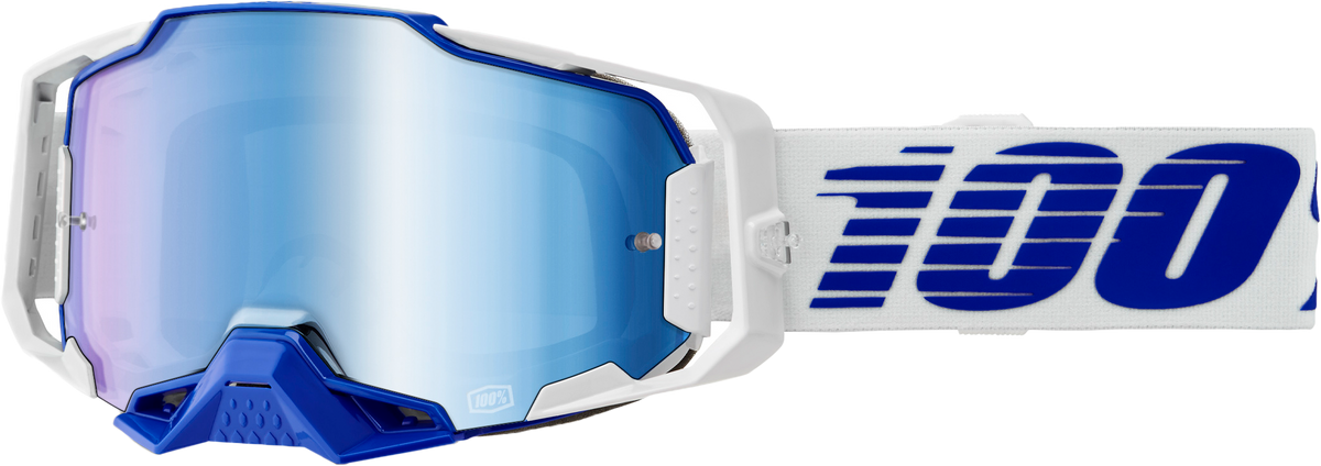Armega Goggle Blue W/Blue Mirror Lens