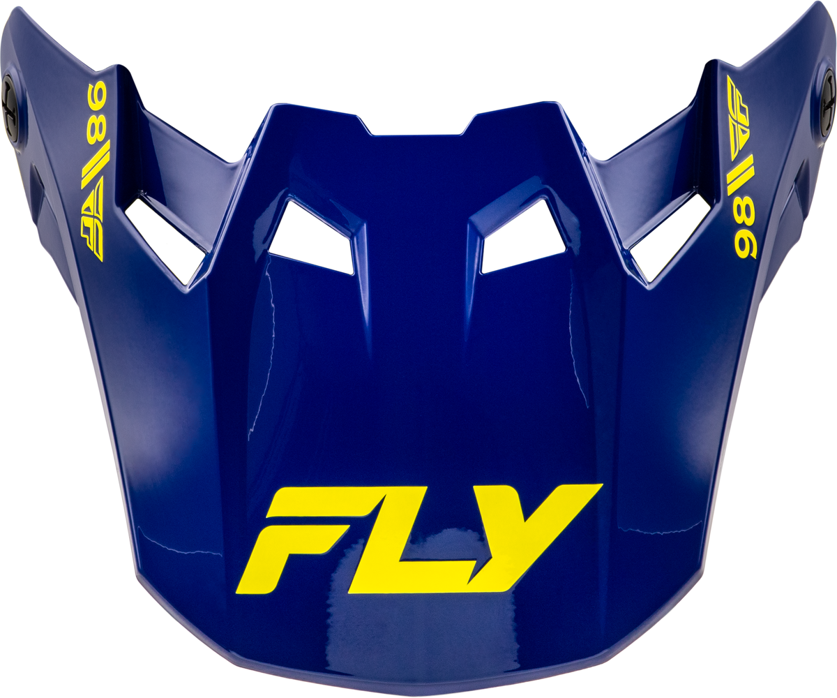 Formula Cc Objective Visor Navy/Yellow Xl/2x