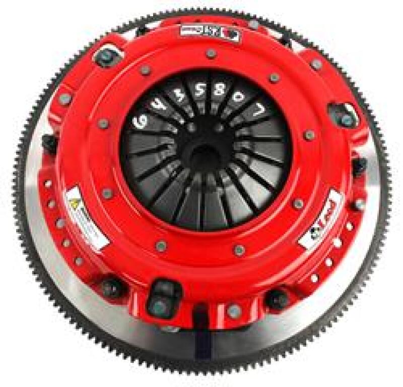 McLeod RST Twin Clutch Kit Ford Modular Engine 164 Tooth RG / 26 Spline Input Shaft w/Steel Flywheel