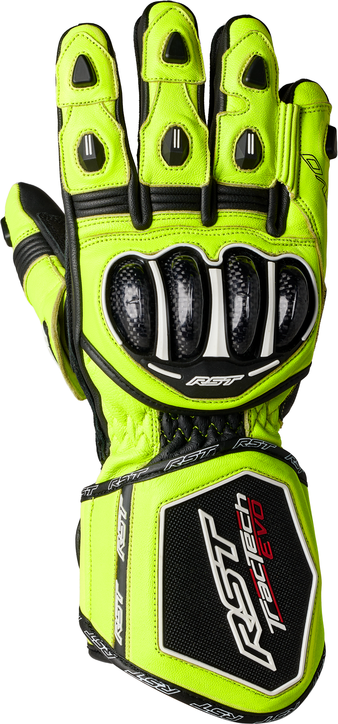 Tractech Evo 4 Ce Glove Neon Yellow/Black/Black Md
