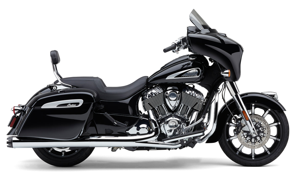 Detach Backrest Tall Chrome Chieftain 14 22