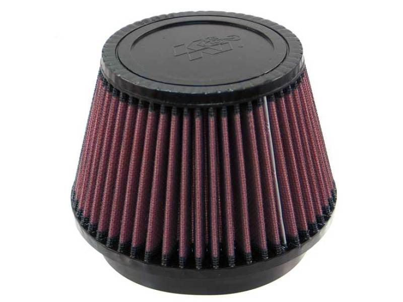 K&amp;N Universal Rubber Filter 5in Flange ID x 6.5in Base OD x 4.5in Top OD x 4.125in Height