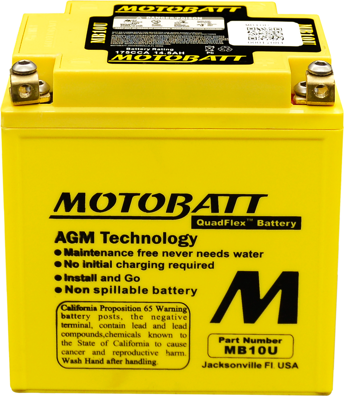 Battery Mb10u Sealed Factory Activated