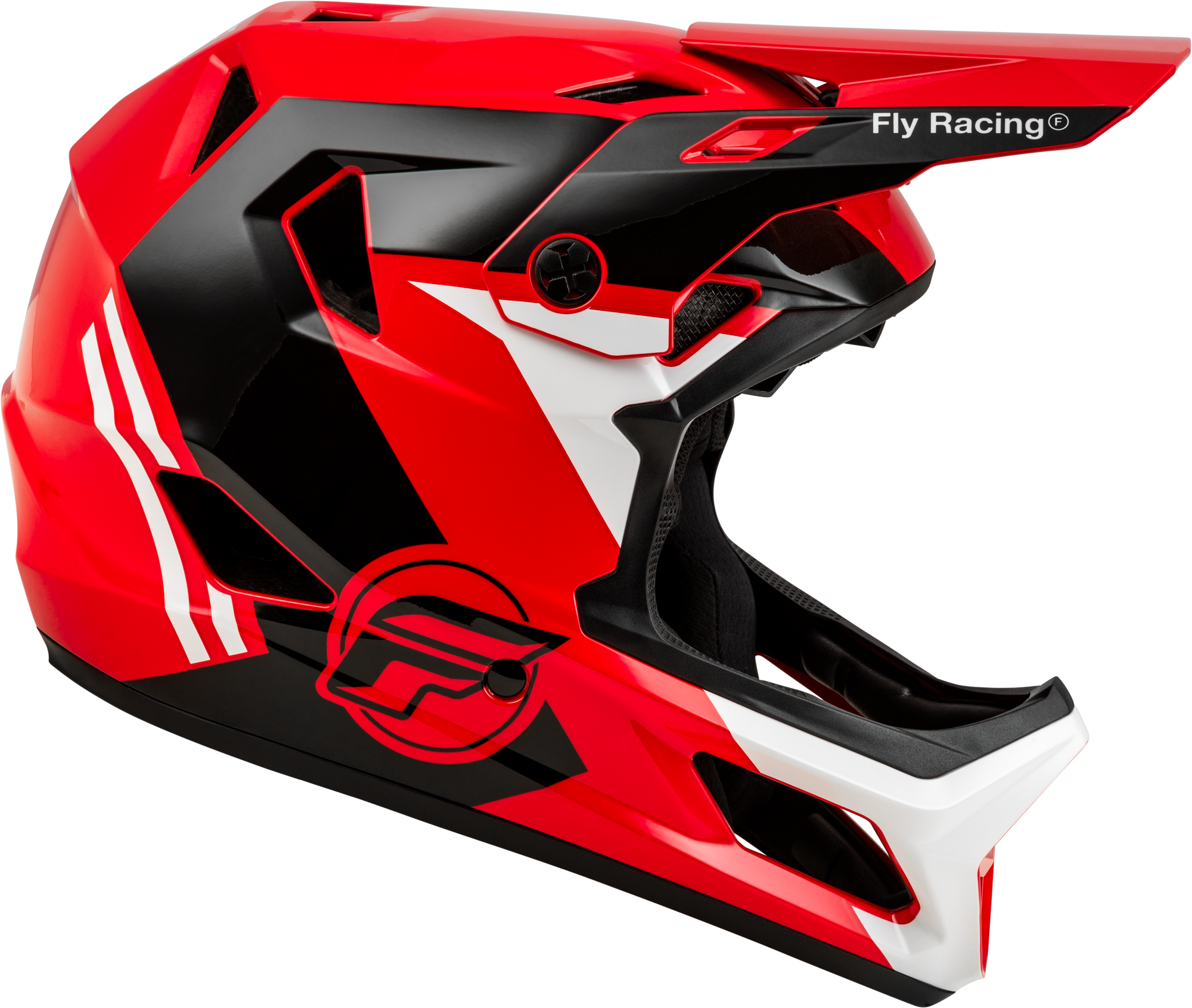 Rayce Bicycle Helmet Red/Black/White Xl