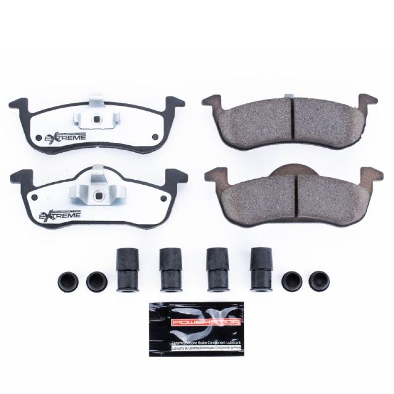 Power Stop 07-17 Ford Expedition Rear Z36 Truck &amp; Tow Brake Pads w/Hardware