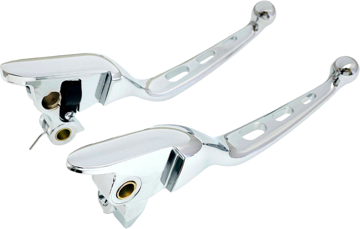3 Hole Lever Set Chrome Flt `21 22 Cbl Clutch