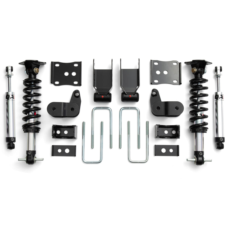 QA1 21-26 Ford F150 4WD Single Adjustable Lowering Kit (3.5in-5.5in)