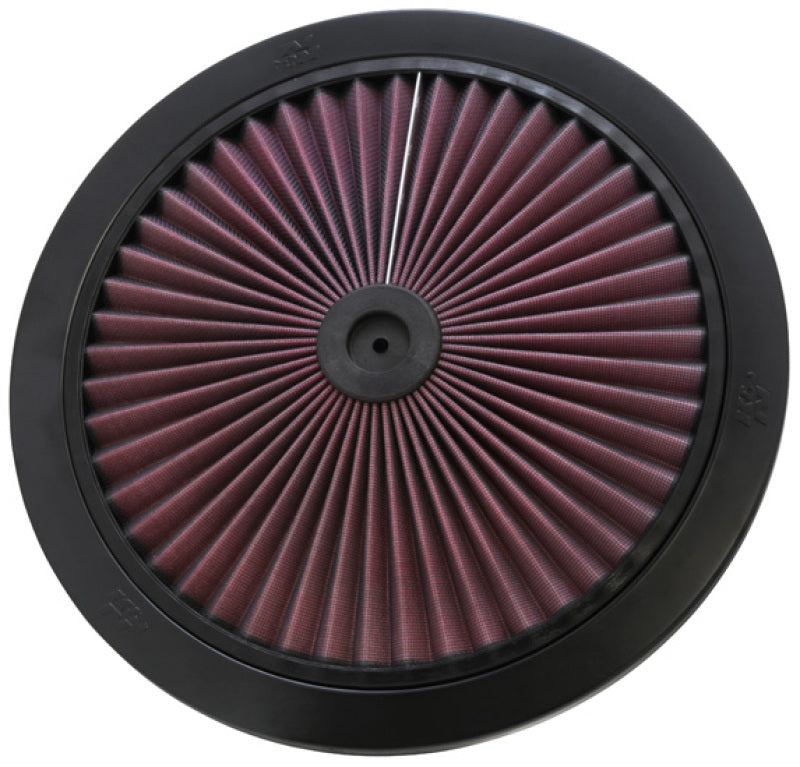 K&amp;N X-Stream Top Filter X-Stream 14 inch OD Black