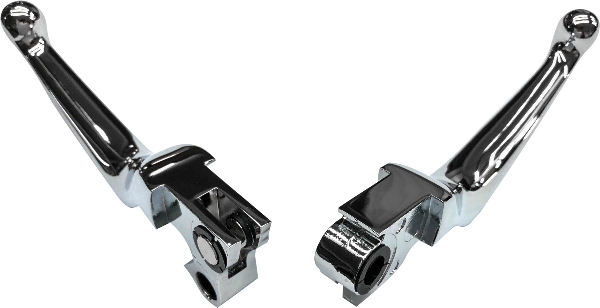 Smooth Lever Set Chrome Bt 07 Up Except Flt 08 Up