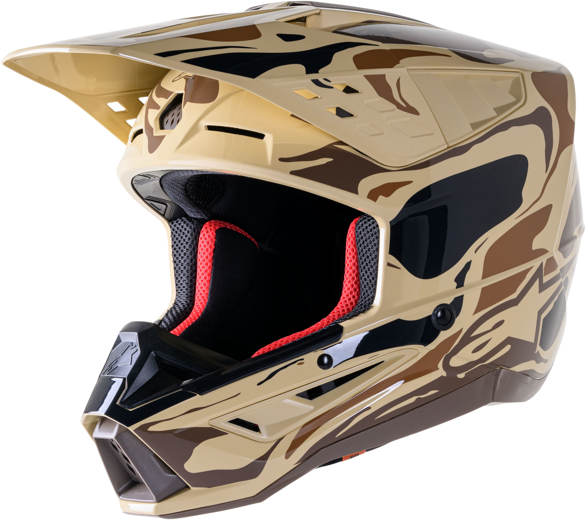 S M5 Mineral Helmet Dark Brown/Kangaroo Matte Md