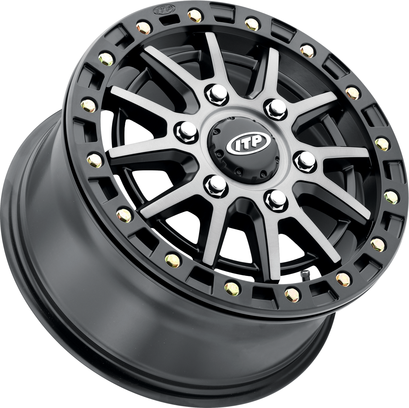 Sd10 Grey / Blk Ring 16x7 6/5.5 6+1