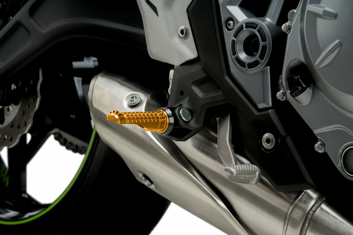 Footpegs R Fighter Gold