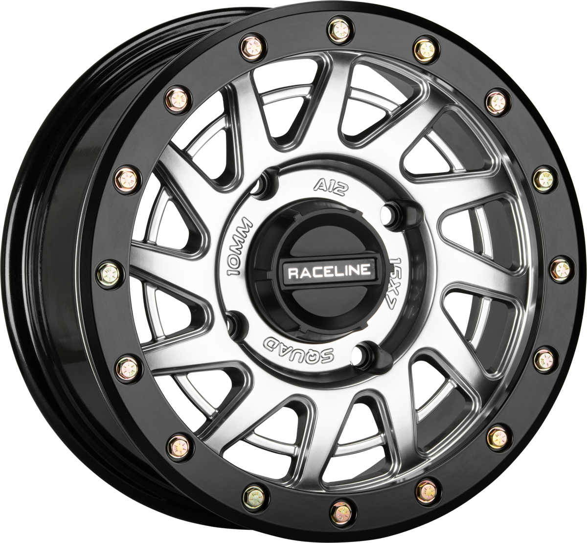 Squad Bdlk Wheel 15x7 4/137 5+2(+10mm) Hyper Silver