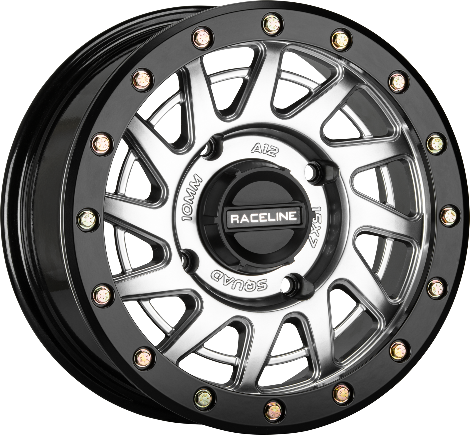 Squad Bdlk Wheel 15x7 4/137 5+2(+10mm) Hyper Silver