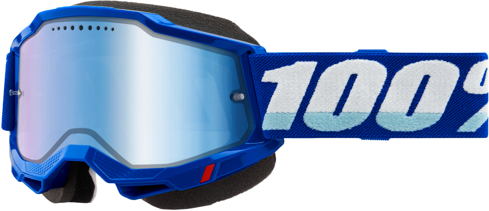 Accuri 2 Snowmobile Goggle Blue W/Blue Mirror Lens