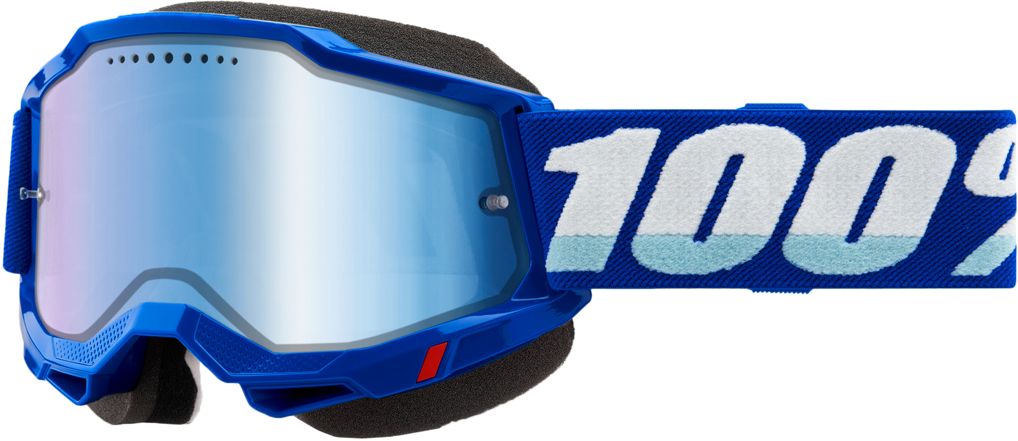Accuri 2 Snowmobile Goggle Blue W/Blue Mirror Lens