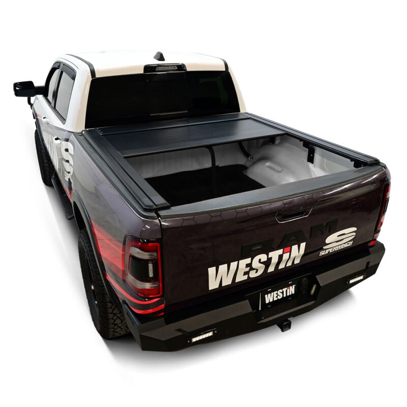 Westin 19-26 Ram 1500 (New Body)(Excl. RamBox) 5ft 7in Bed Manual Retractable Tonneau Cover - Black