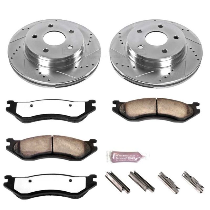 Power Stop 03-05 Dodge Ram 1500 Front Z36 Truck &amp; Tow Brake Kit