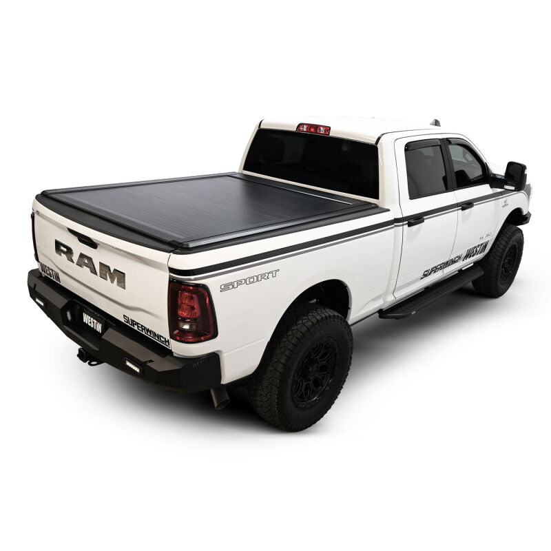 Westin 19-25 RAM 2500/3500 6.4ft Bed Electric Retractable Tonneau Cover - Black