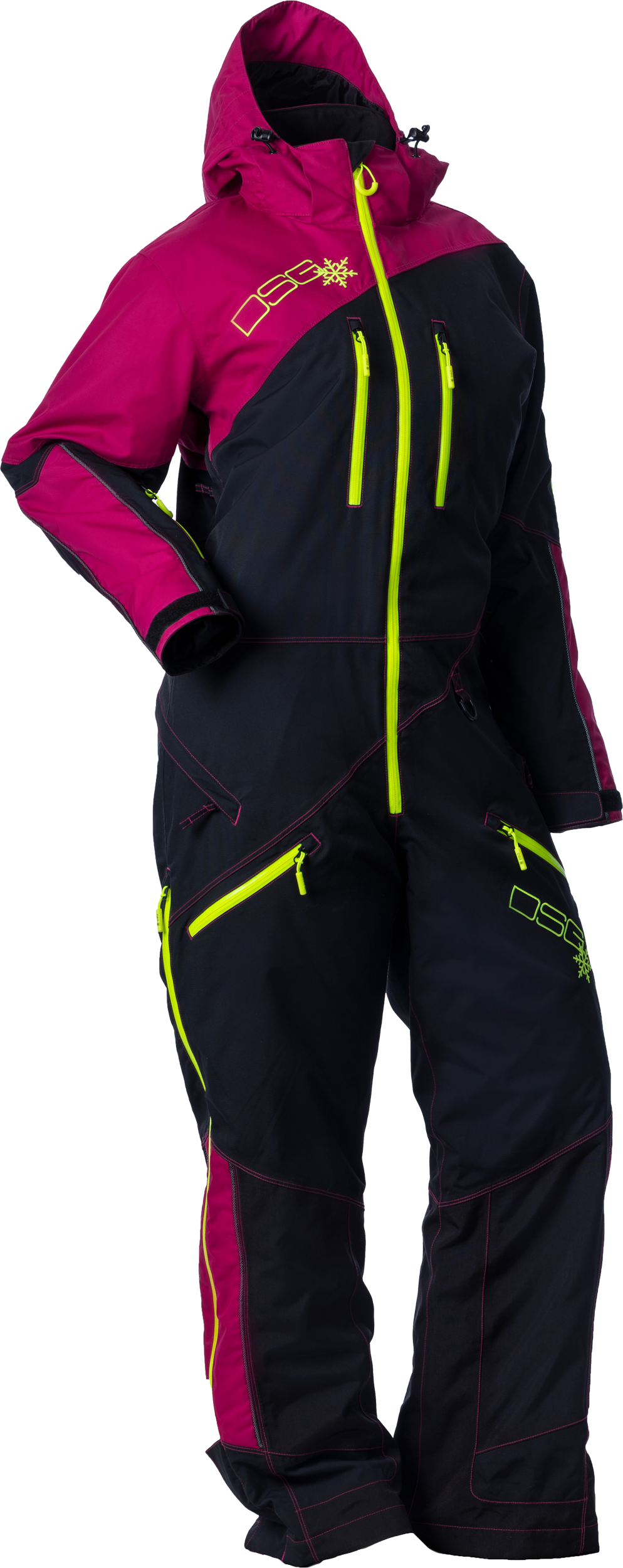 Dsg Monosuit 2.0 Berry/Black Lg