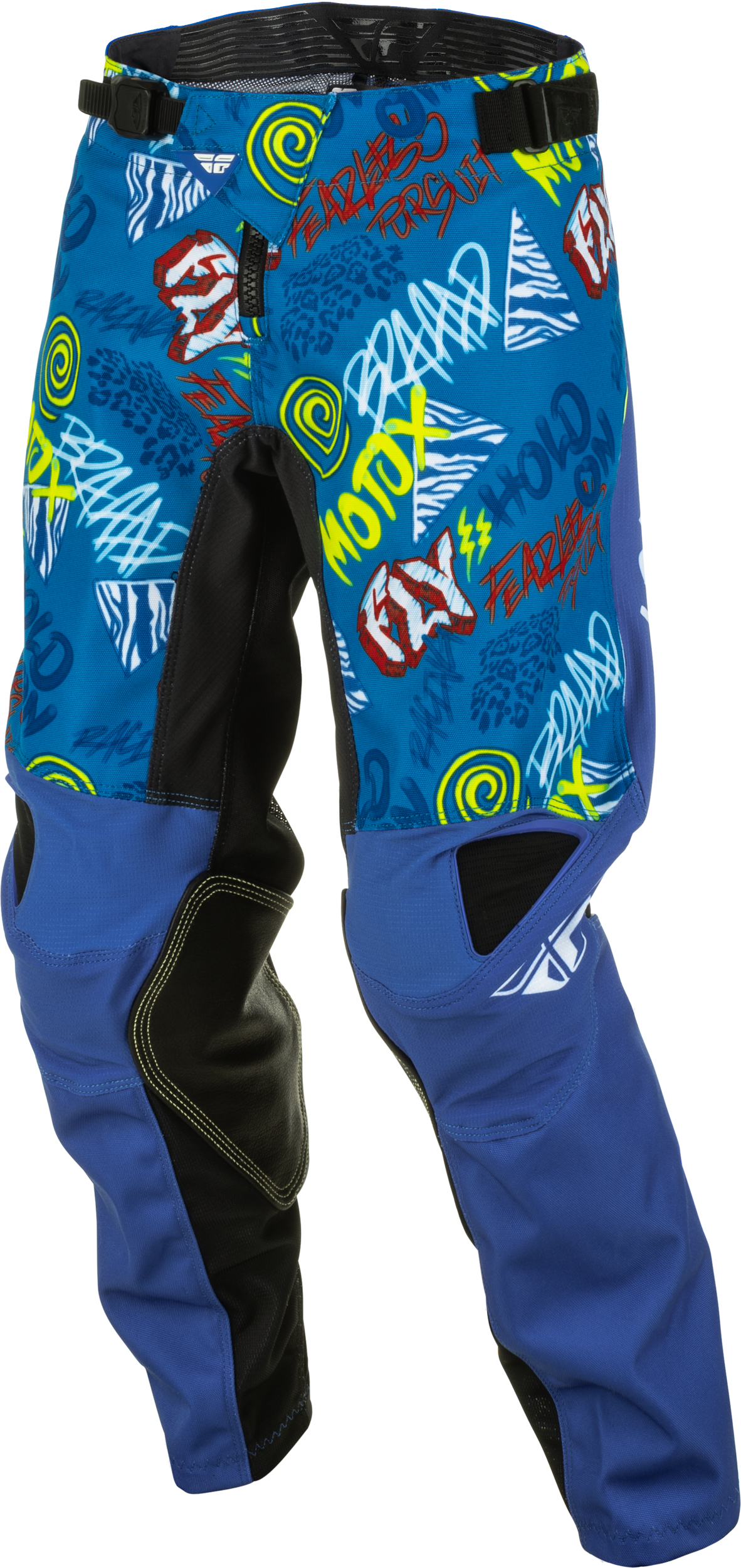 Youth Kinetic Rebel Pants Blue/Light Blue Sz 24