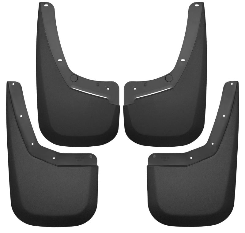 Husky Liners 07-13 Chevy Silverado 1500 LT / 07-14 Silverado 2500HD Front &amp; Rear Mud Guards - Black