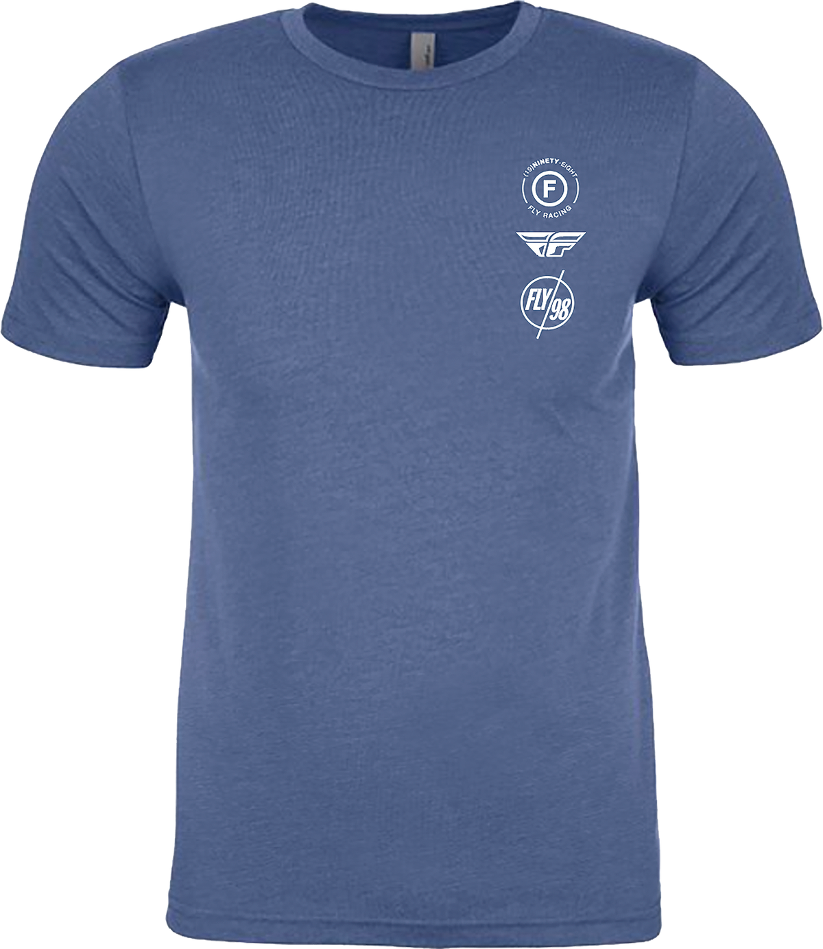 Fly Atom Tee Cool Blue Heather 2x