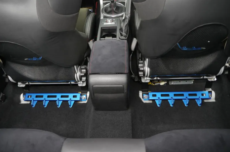 Cusco Power Brace, Seat Rail Plus Set (Right &amp; Left) 15-21Subaru WRX STi &amp; WRX