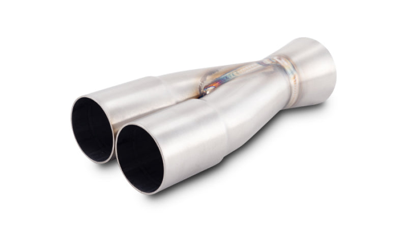 Vibrant 2-1 Merge Collector 1.50in Inlet I.D. x 2.00in Outlet O.D. - 7.00in Overall Length