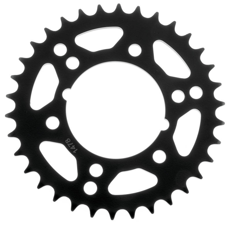 BikeMaster Kawasaki Rear Steel Sprocket 520 38T - Black