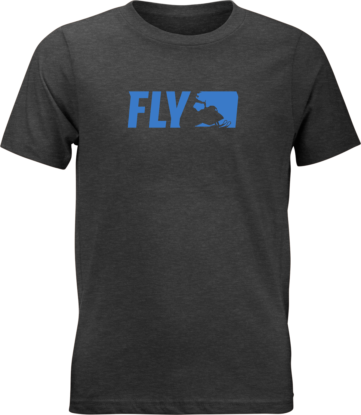 Fly Youth Primary Tee Charcoal Ys
