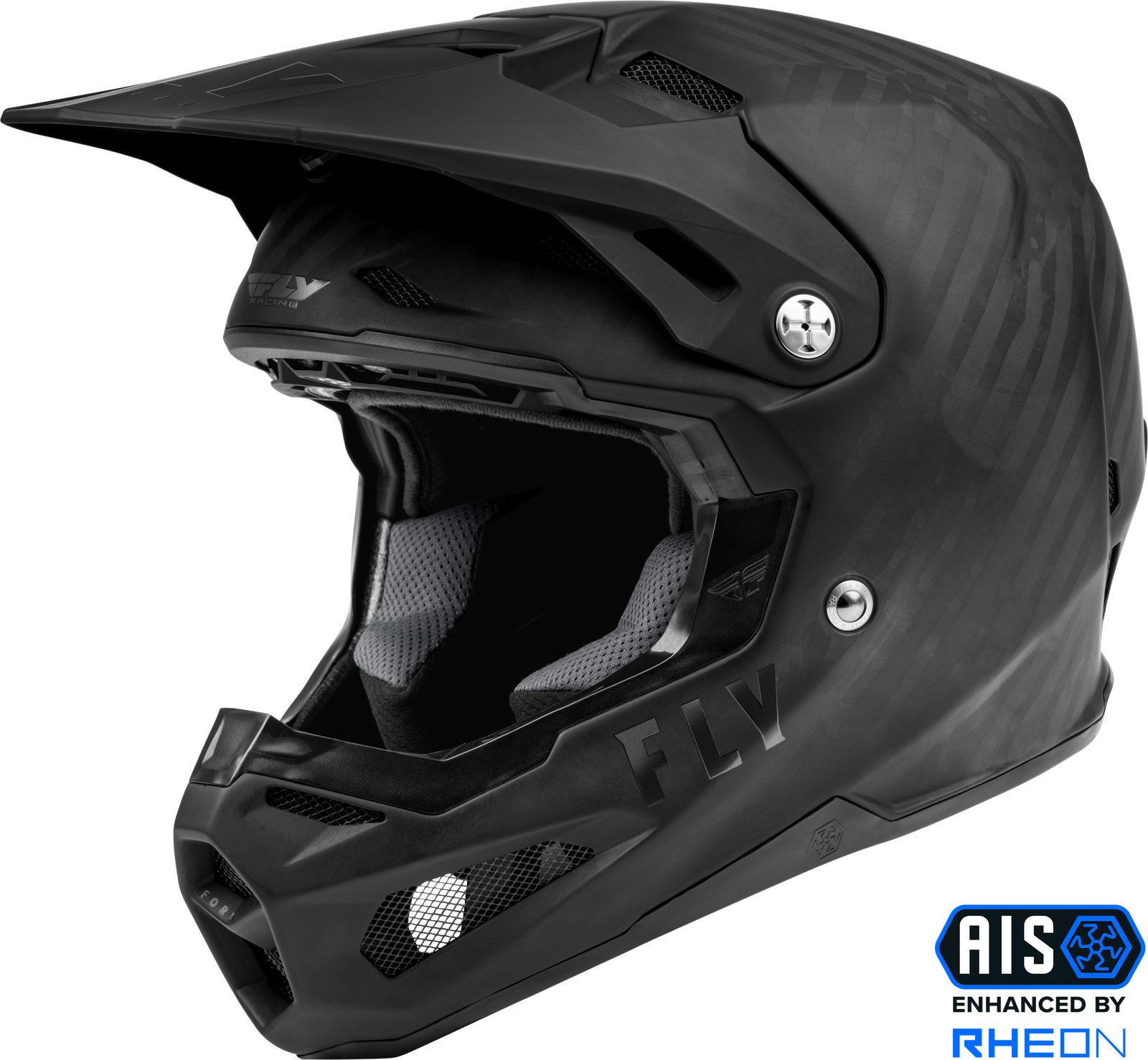 Youth Formula Carbon Solid Helmet Matte Black Carbon Yl