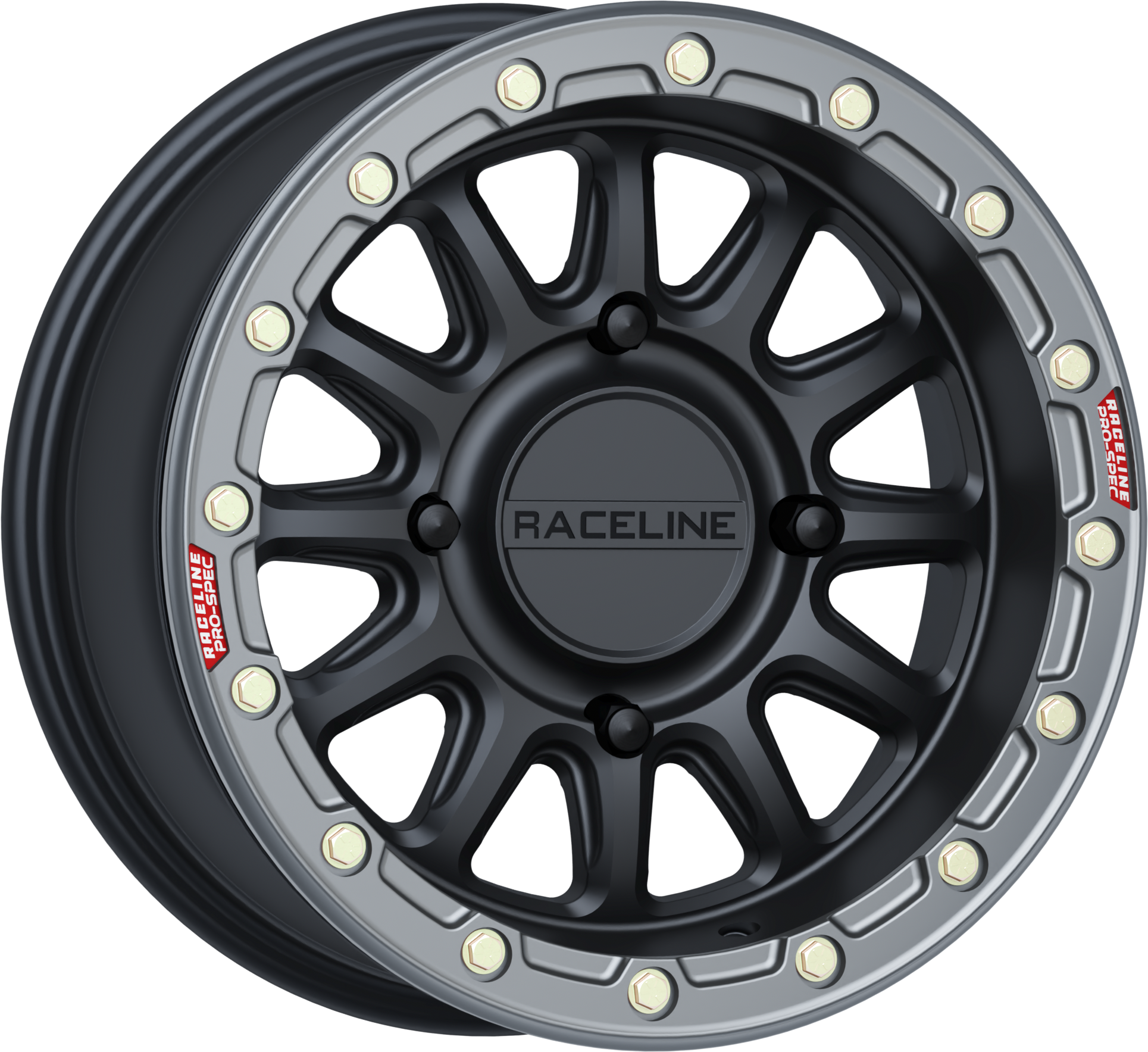 Alpha Wheel 4/137 Blk/Gunmetal 15x7 (+10mm)