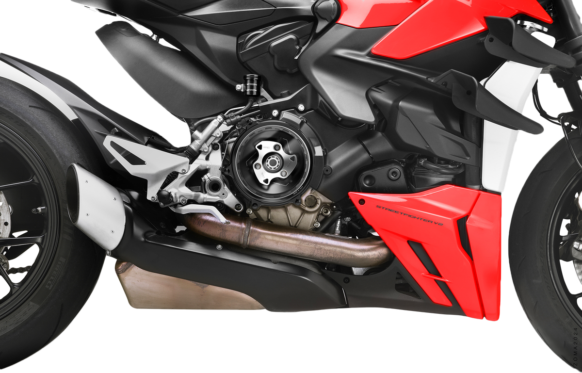 Clutch Cover Silver Duc V2