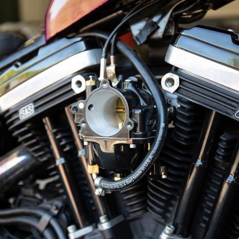 S&amp;S Cycle Super E Black Carburetor Assembly