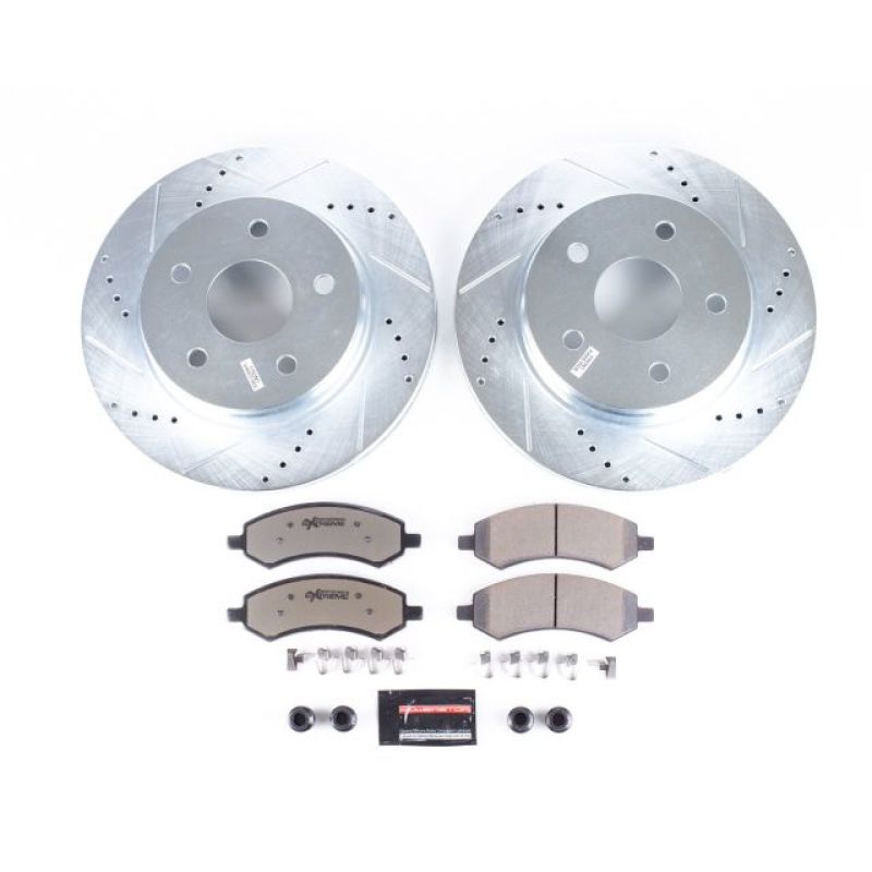 Power Stop 11-18 Ram 1500 Front Z36 Truck &amp; Tow Brake Kit
