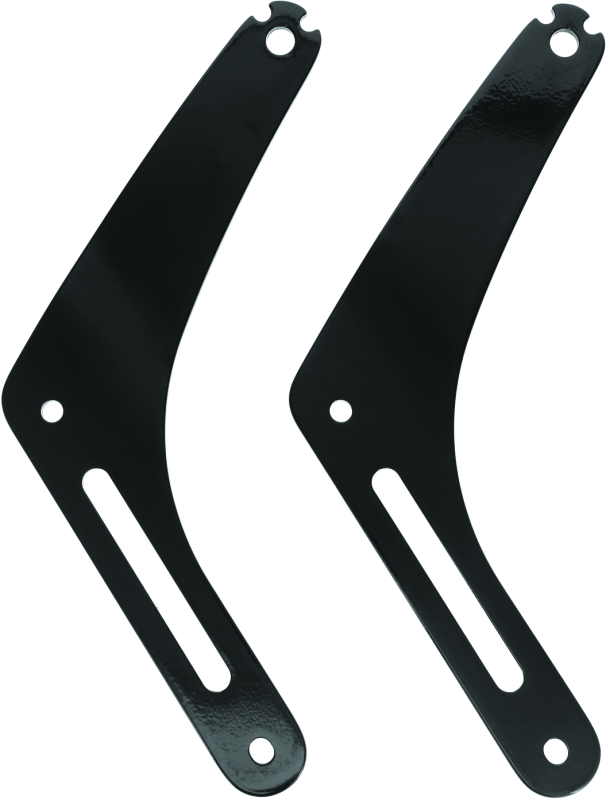 Kuryakyn Fixed Mounts Multi-Purpose Driver &amp; Passenger Backrest 18-Up Softail Black