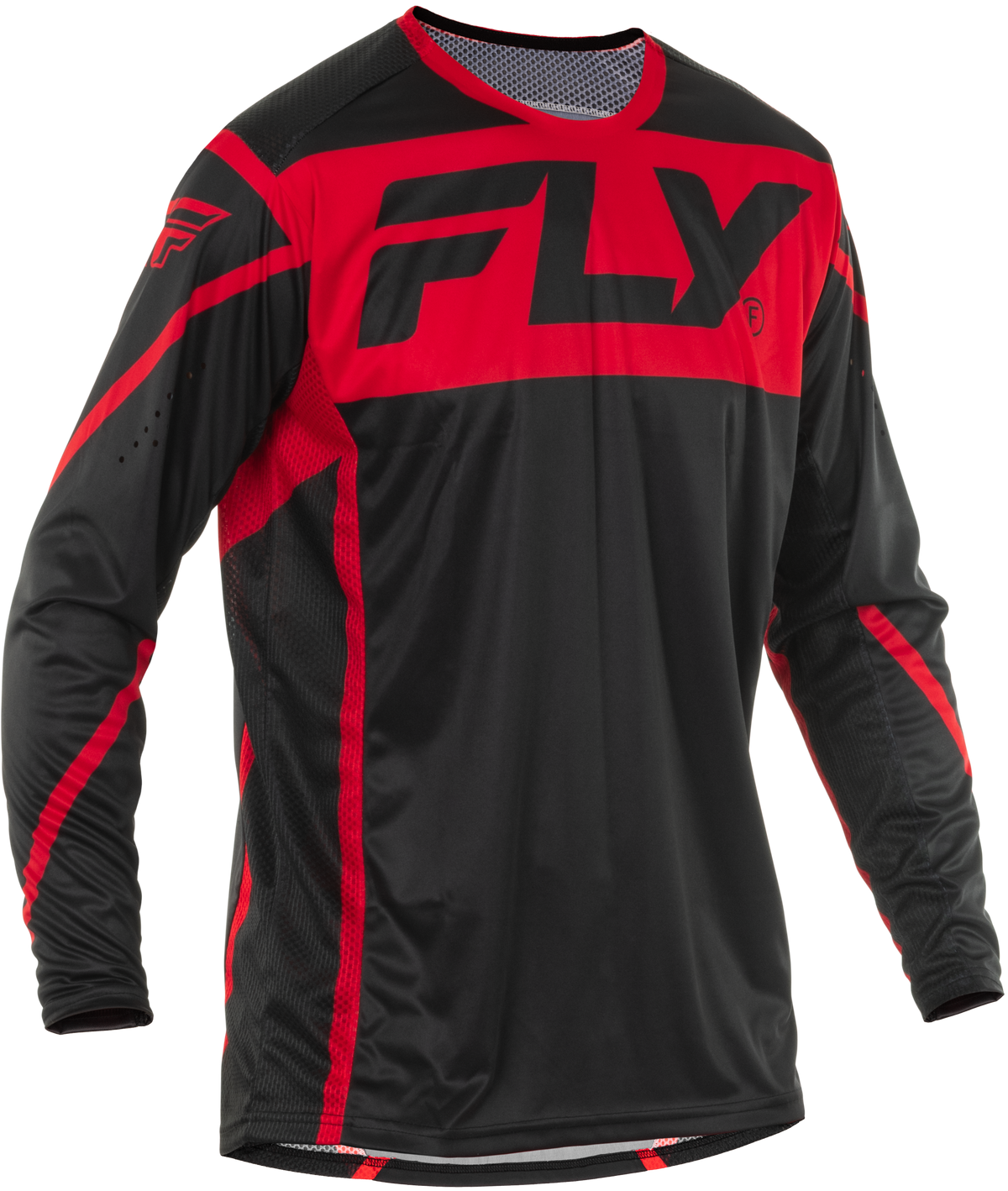 Lite Jersey Black/Red Md