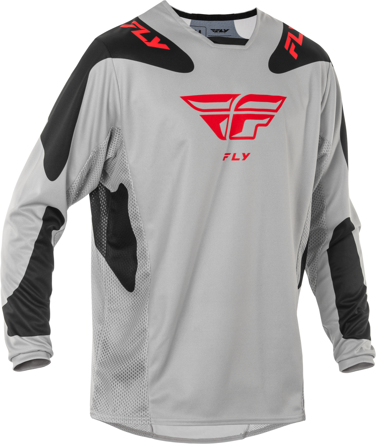 Kinetic Sym Jersey Light Grey/Red/Black 2x