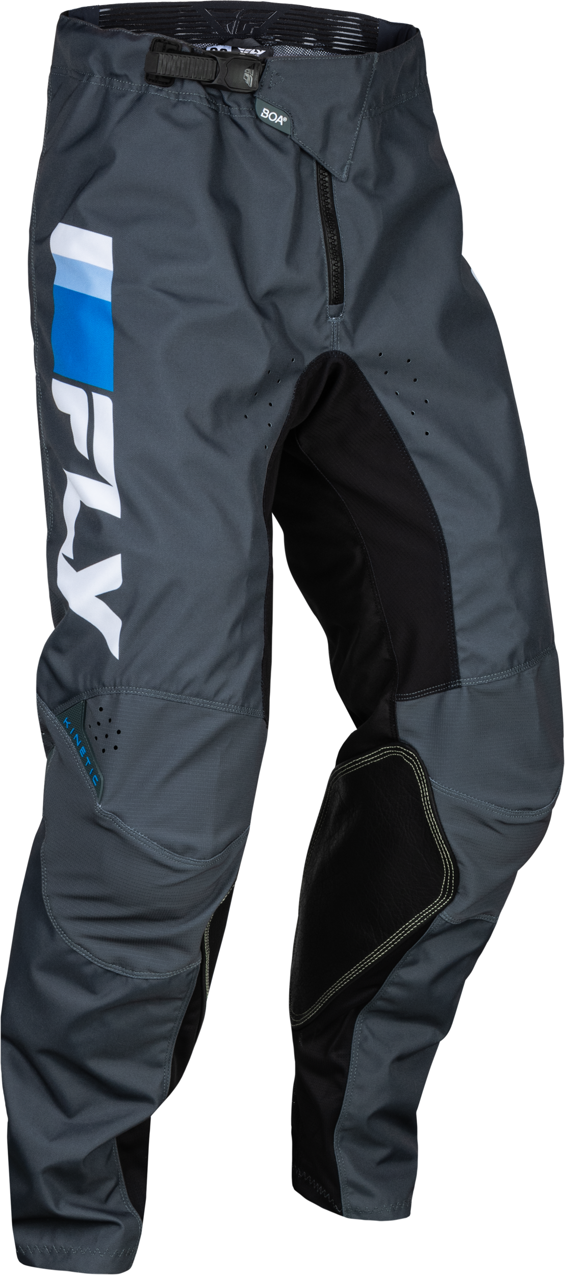 Kinetic Prix Pants Bright Blue/Charcoal/Wht Sz 36