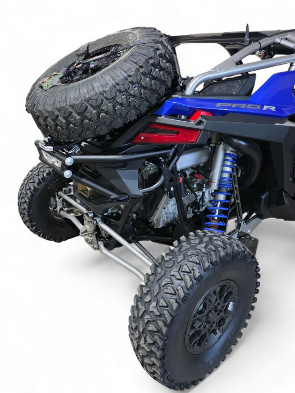 Elektric Offroad 2022+ Polaris RZR Pro R Amp Rear Tire Rack Bumper Combo
