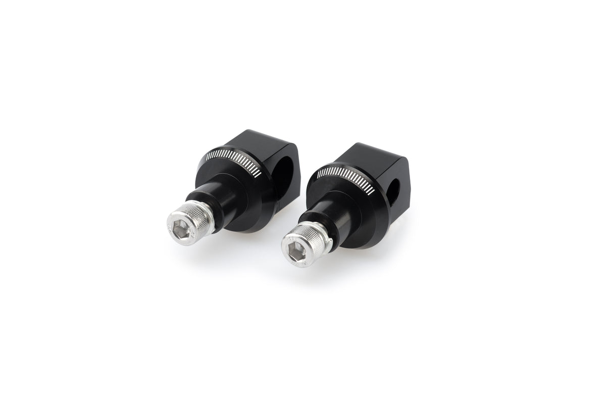 Footpeg Adapter Black Kaw