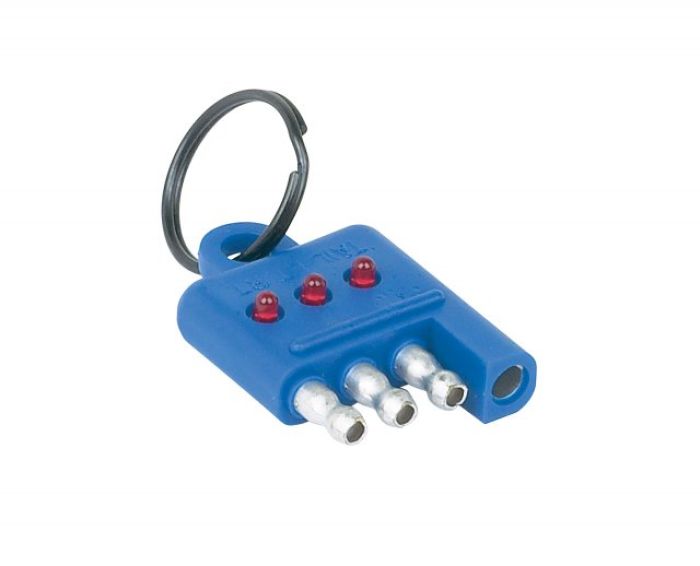 4-WAY FLAT TESTER W/LED LITES