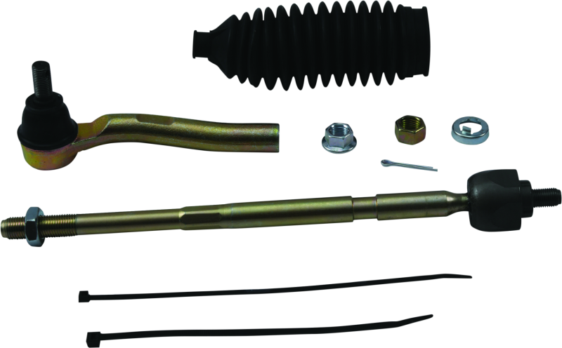 QuadBoss 16-21 Honda SXS1000 Pioneer 1000 Steering Rack Tie Rod Assembly Kit - Right Inner &amp; Outer